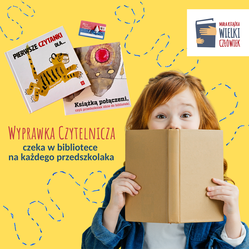 Plakat projektu Mała ksiązka - wielki człowiek