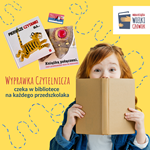 Plakat projektu Mała ksiązka - wielki człowiek